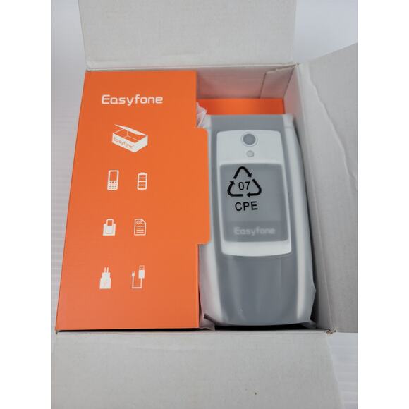 NOB Easyfone T300-4G Flip Cell Phone‎ Seniors 2.4'' HD Display Big Buttons - Picture 3 of 7